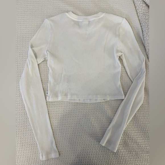 Aritzia TNA Ribbed Long Sleeve - Picture 4 of 6